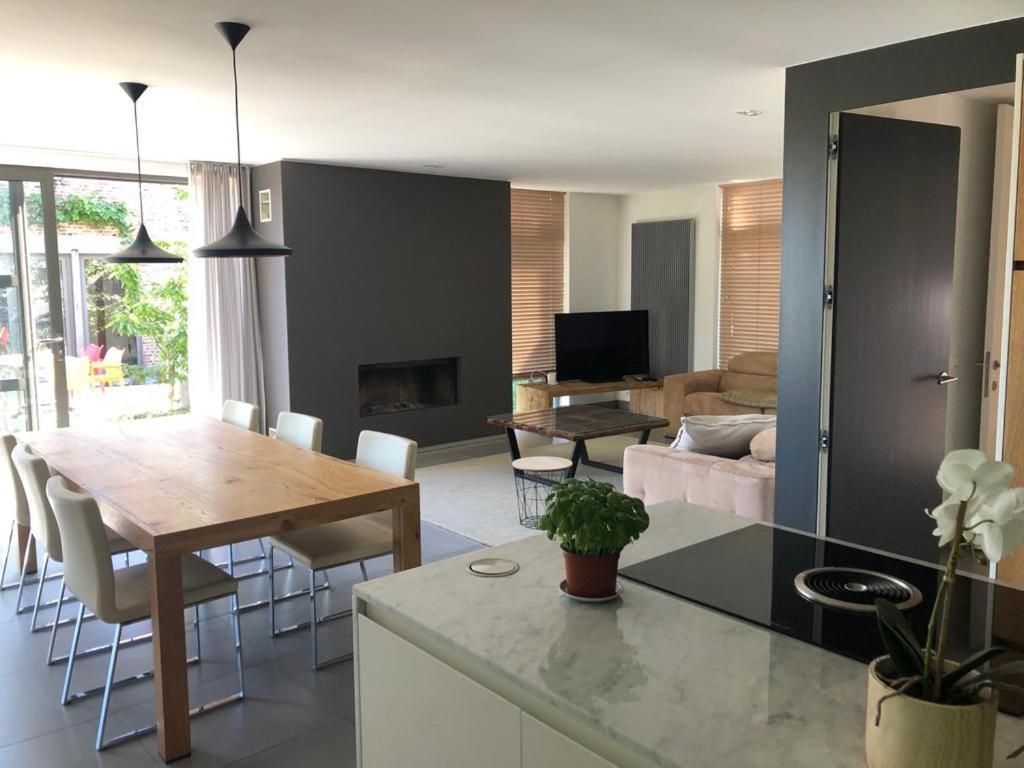 Landelijke Villa Met Zwembad En Gezellige Openhaard Zemst Kültér fotó