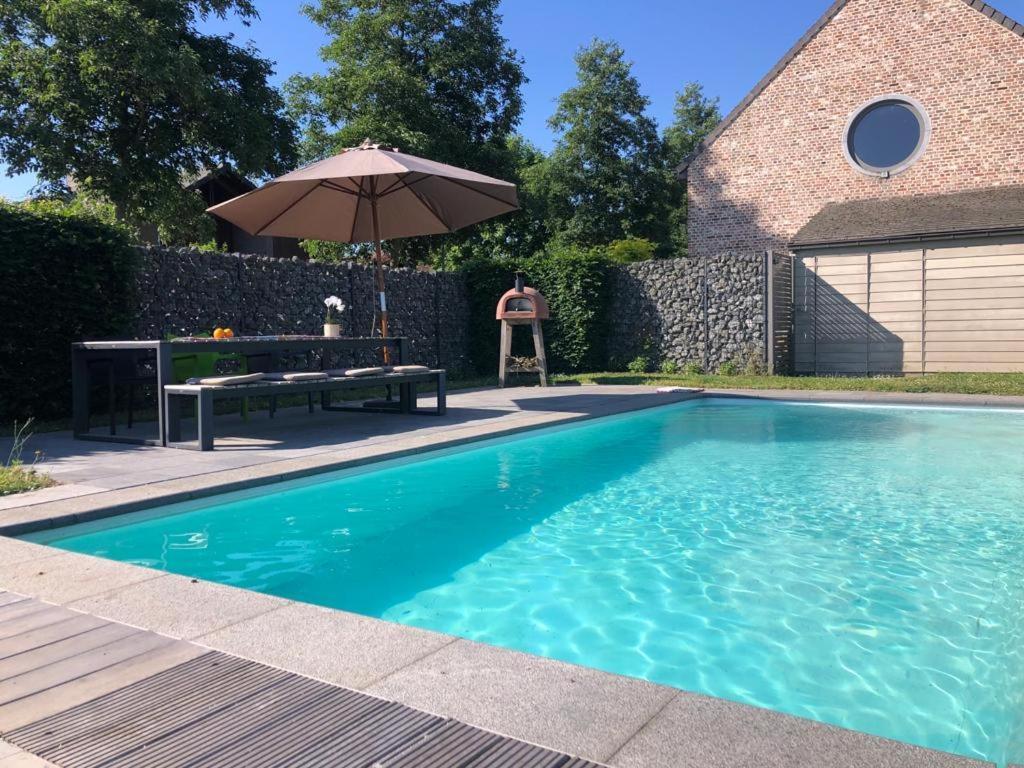 Landelijke Villa Met Zwembad En Gezellige Openhaard Zemst Kültér fotó